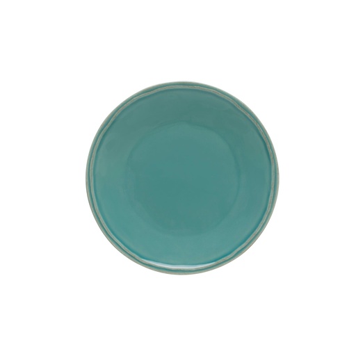 Casafina - Dessertbord Fontana turquoise (23 cm, 6 stuks)