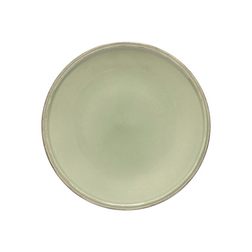 Costa Nova - Bord plat Friso sage green (28 cm, 6 stuks)