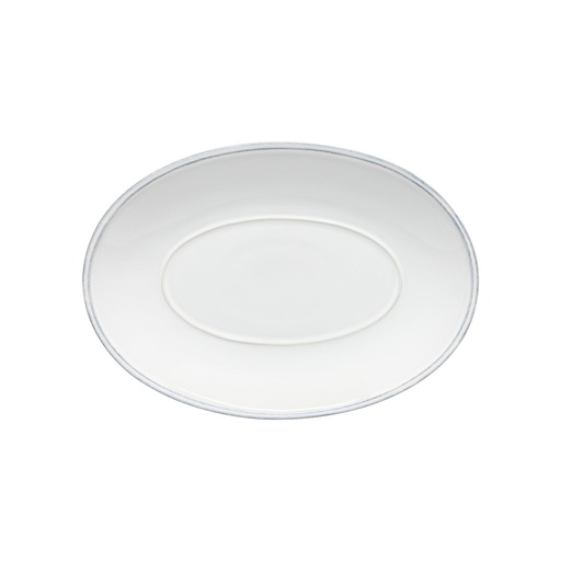 Costa Nova - Serveerschaal ovaal Friso wit (30 cm, 1 stuk)