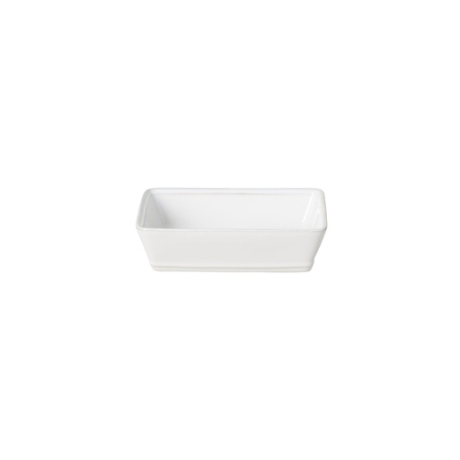Costa Nova - Ovenschaal rechthoekig Friso wit (15 cm, 30 cl, 1 stuk)