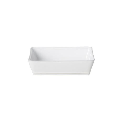 Costa Nova - Ovenschaal rechthoekig Friso wit (20 cm, 83 cl, 1 stuk)