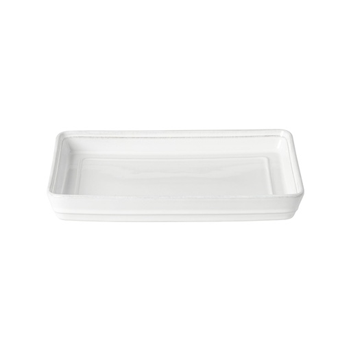 Costa Nova - Serveerplateau rechthoekig Friso wit (25 cm, 1 stuk)