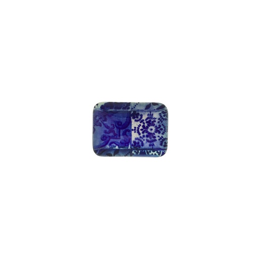 [DTH115664] Costa Nova - Zeepschaaltje Lisboa Bath blue tile (13 cm, 1 stuk)