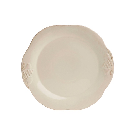 Casafina - Bord plat Madeira Harvest vanilla creme (30 cm, 6 stuks)