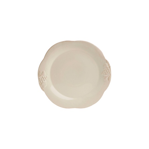 Casafina - Dessertbord Madeira Harvest vanilla creme (22 cm, 6 stuks)