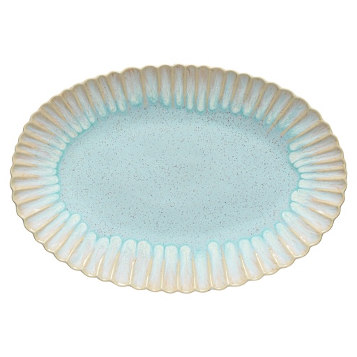 Casafina - Serveerschaal ovaal Mallorca sea blue (41 cm, 1 stuk)