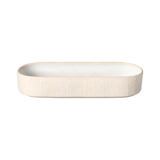 Costa Nova - Serveerplateau ovaal diep Nótos dune path (25 cm, 57 cl, 6 stuks)