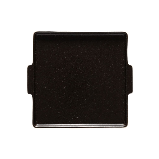 Costa Nova - Bord/plateau vierkant Nótos latitude black (22 cm, 6 stuks)