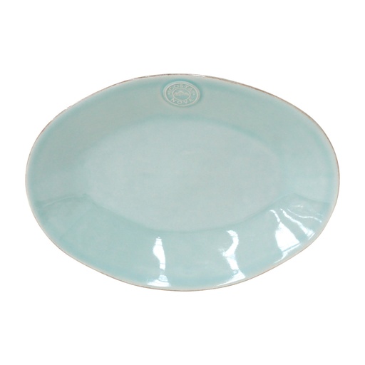 Costa Nova - Serveerschaal ovaal Nova turquoise (30 cm, 1 stuk)