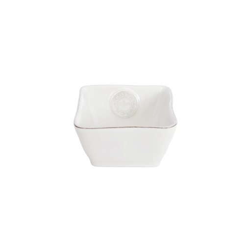 Costa Nova - Ramekin vierkant Nova wit (11 cm, 33,5 cl, 6 stuks)