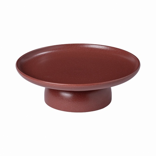 Casafina - Bord op voet Pacifica cayenne (27 cm, 1 stuk)