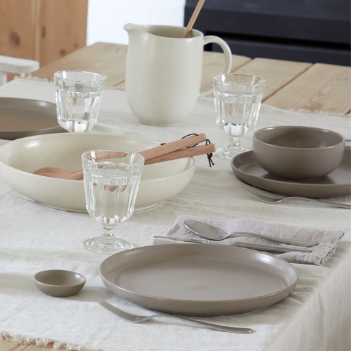 Casafina - Bord plat Pacifica chestnut (28 cm, 6 stuks)