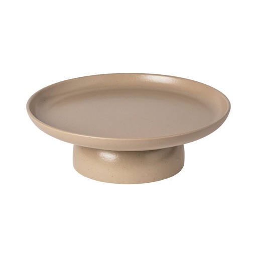 Casafina - Bord op voet Pacifica chestnut (27 cm, 1 stuk)