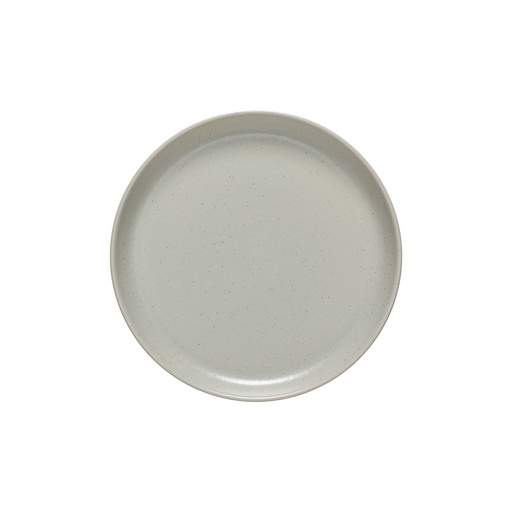 Casafina - Bord rond Pacifica oyster grey (25 cm, 6 stuks)