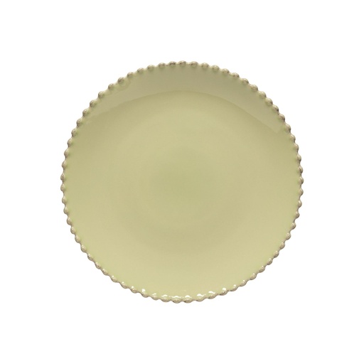 Costa Nova - Bord plat Pearl lily green (28 cm, 6 stuks)