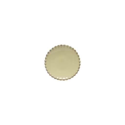 Costa Nova - Bord rond Pearl lily green (13 cm, 6 stuks)