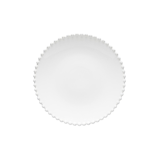 Costa Nova - Bord plat Pearl wit (25 cm, 6 stuks)