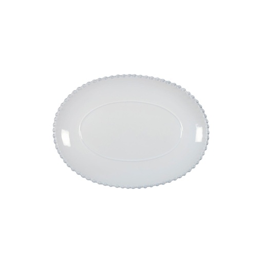 Costa Nova - Serveerschaal ovaal Pearl wit (34 cm, 1 stuk)