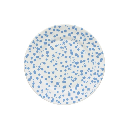 Costa Nova - Bord plat Rafaela cornflower blue (27 cm, 6 stuks)