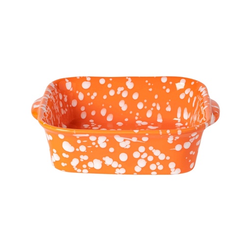Costa Nova - Ovenschaal vierkant Rafaela tangerine (27 cm, 220,6 cl, 1 stuk)