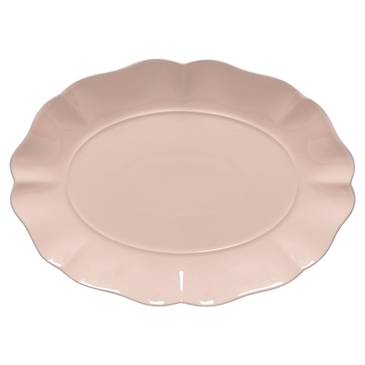 Costa Nova - Serveerschaal ovaal Rosa rosé pink (40 cm, 1 stuk)