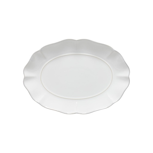 [DTH116606] Costa Nova - Serveerschaal ovaal Rosa wit (30 cm, 1 stuk)