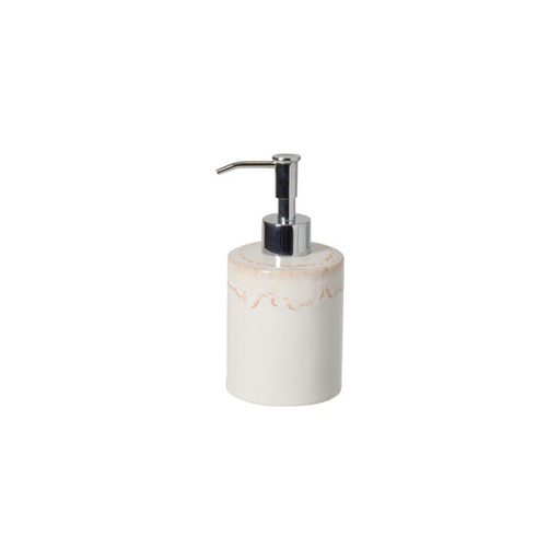 Casafina - Zeepdispenser Taormina Bath wit (11 cm, 59 cl, 1 stuk)