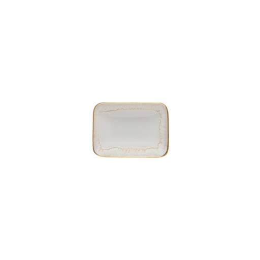 Casafina - Zeepschaaltje Taormina Bath white-gold (13 cm, 6 stuks)
