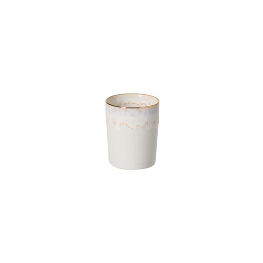 Casafina - Beker Taormina Bath white-gold (9 cm, 23 cl, 1 stuk)