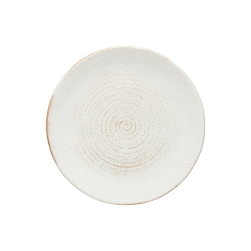 Casafina - Bord rond coupe Vermont cream (28 cm, 6 stuks)