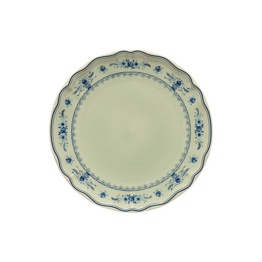 Costa Nova - Bord plat Vila olive-blue (27 cm, 6 stuks)