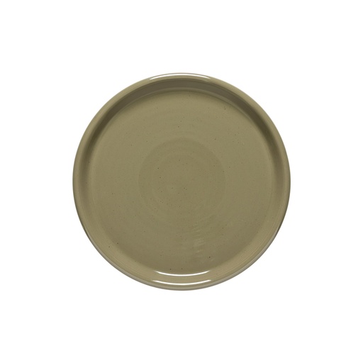 Casafina - Bord plat Scotia olijfgroen (26 cm, 6 stuks)