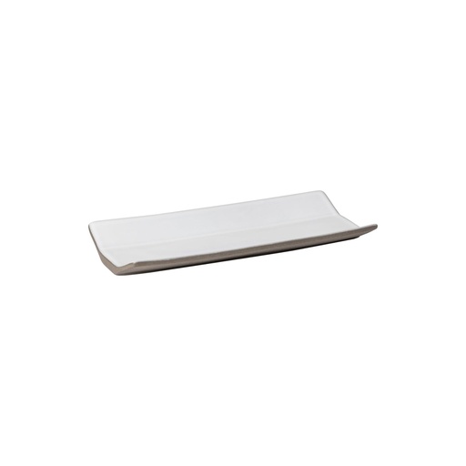 Costa Nova - Serveerplateau rechthoekig Coastland salt of the sea (white) (20 cm, 6 stuks)