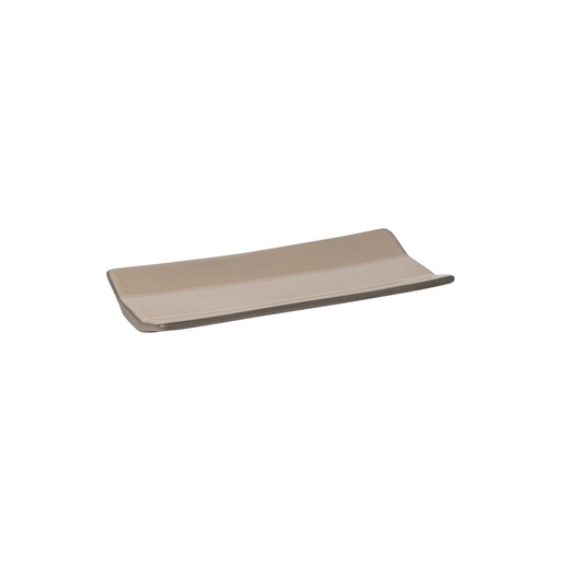 Costa Nova - Serveerplateau rechthoekig Coastland wet sand (taupe) (20 cm, 6 stuks)