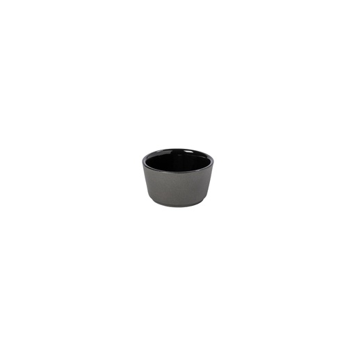 Costa Nova - Ramekin/botervloot Lagoa Ecogres zwart (7 cm, 6 cl, 6 stuks)