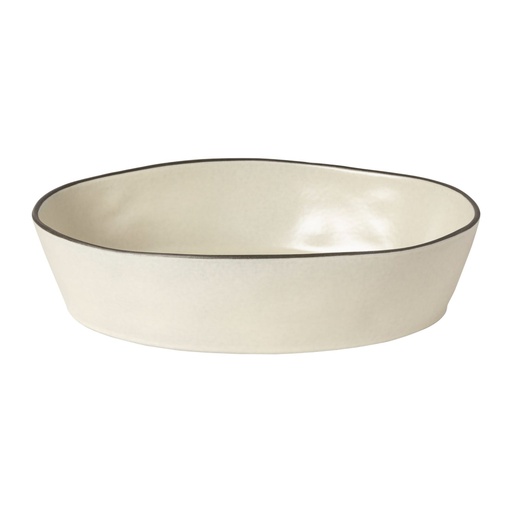 [DTH116932] Costa Nova - Ovenschaal ovaal Stacked Organic salt (30 cm, 240 cl, 1 stuk)