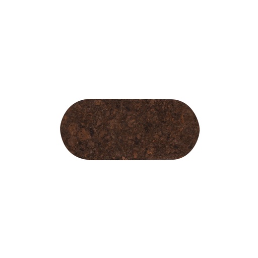 Costa Nova - Inlegmat kurk ovaal Nótos cork accessories (18 cm, 12 stuks)