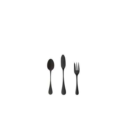 Costa Nova - Amuseset 3-delig Antigo brushed black (24 cl, 1 stuk)