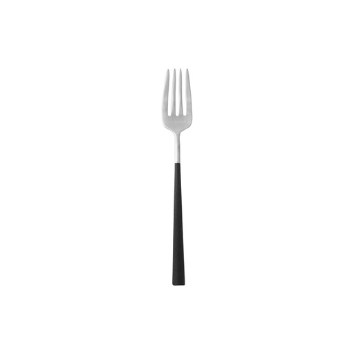 Costa Nova - Dessertvork Mito brushed - black cable (17,4 cm, 12 stuks)