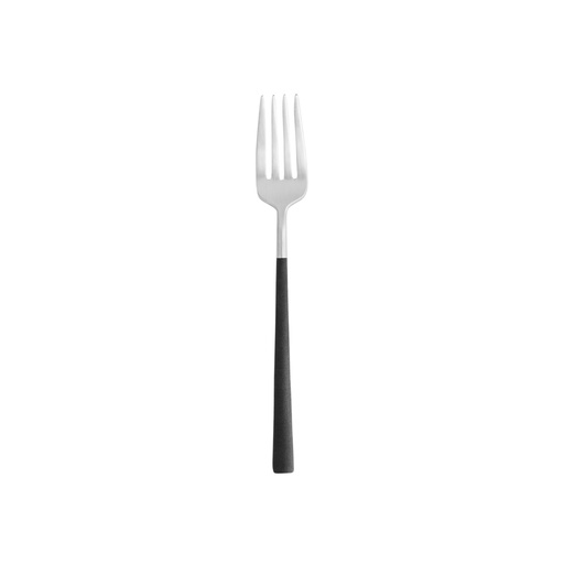 Costa Nova - Tafelvork Mito brushed - black cable (21,5 cm, 12 stuks)