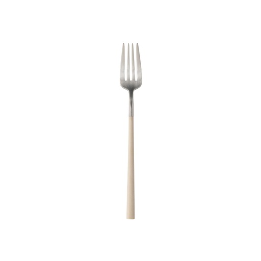 Costa Nova - Tafelvork Mito brushed - cru cable (21,5 cm, 12 stuks)