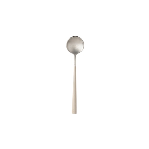 Costa Nova - Theelepel Mito brushed - cru cable (13,4 cm, 12 stuks)
