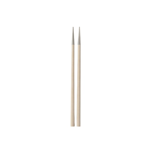 Costa Nova - Eetstokjesset Mito brushed - cru cable (22,9 cm, 12 stuks)