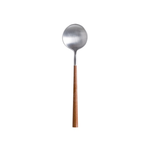 Costa Nova - Tafellepel Mito brushed - wooden cable (21,2 cm, 12 stuks)