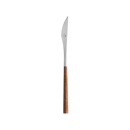 Costa Nova - Steakmes Mito brushed - wooden cable (22,1 cm, 12 stuks)