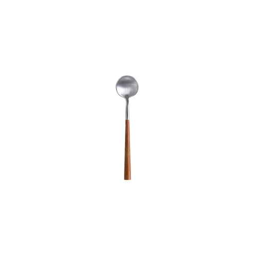 Costa Nova - Koffielepel Mito brushed - wooden cable (11,8 cm, 12 stuks)