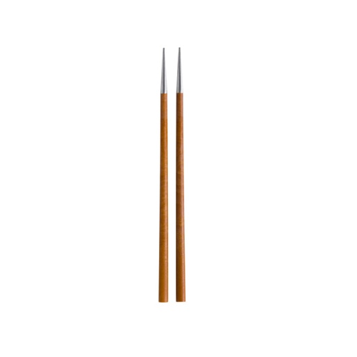 [DTH117078] Costa Nova - Eetstokjesset Mito brushed - wooden cable (22,9 cm, 12 stuks)