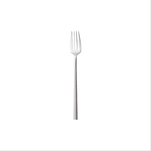 Costa Nova - Tafelvork Mito brushed - cloud grey (21,5 cm, 6,0 mm 18/10, 12 stuks)