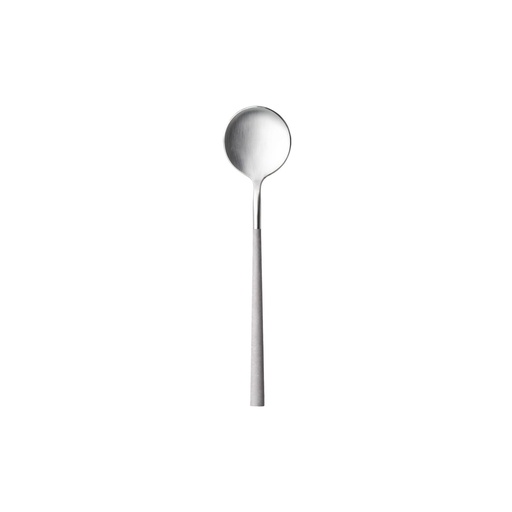 [DTH117083] Costa Nova - Tafellepel Mito brushed - cloud grey (21,2 cm, 6,0 mm 18/10, 12 stuks)