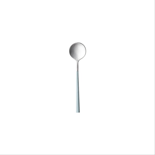 Costa Nova - Dessertlepel Mito brushed - mint (16,6 cm, 6,0 mm 18/10, 12 stuks)